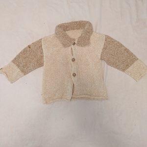 Children's handmade sweater cardigan